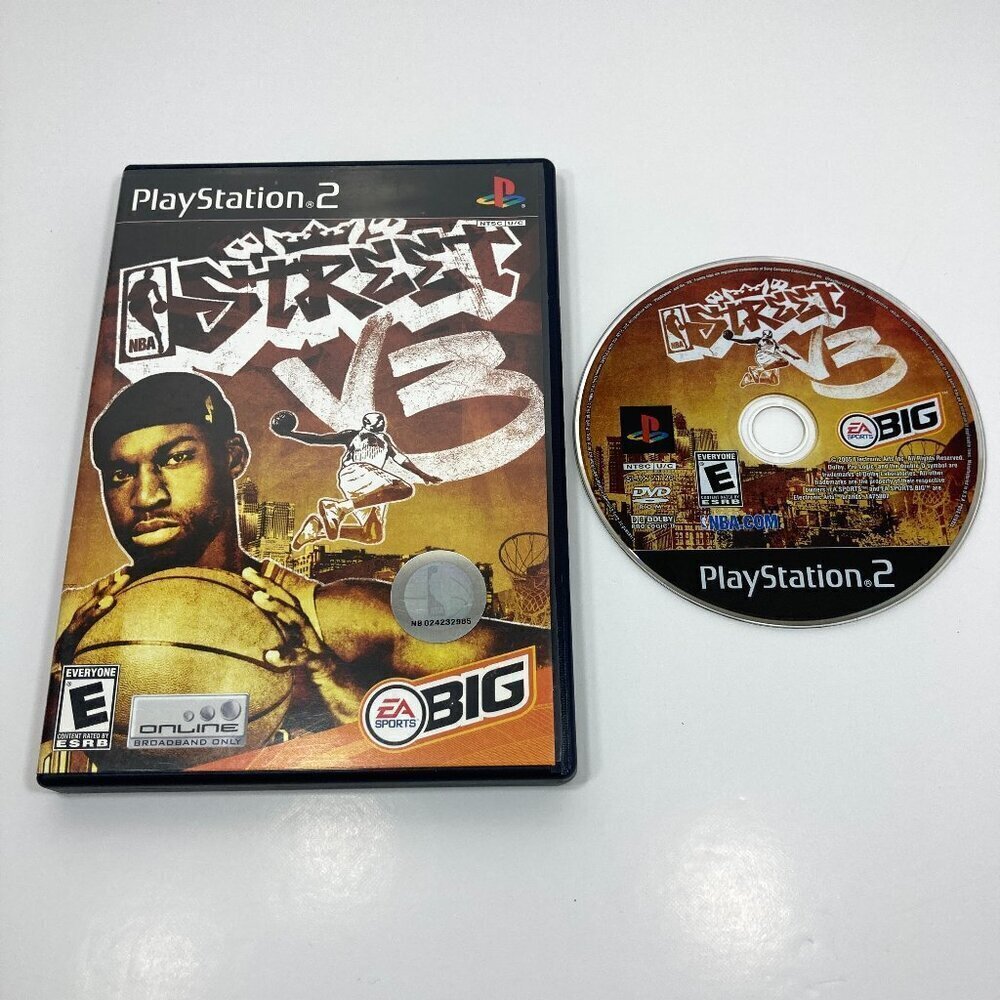 NBA Street V3 (Sony PlayStation 2, 2005) (No Manual)